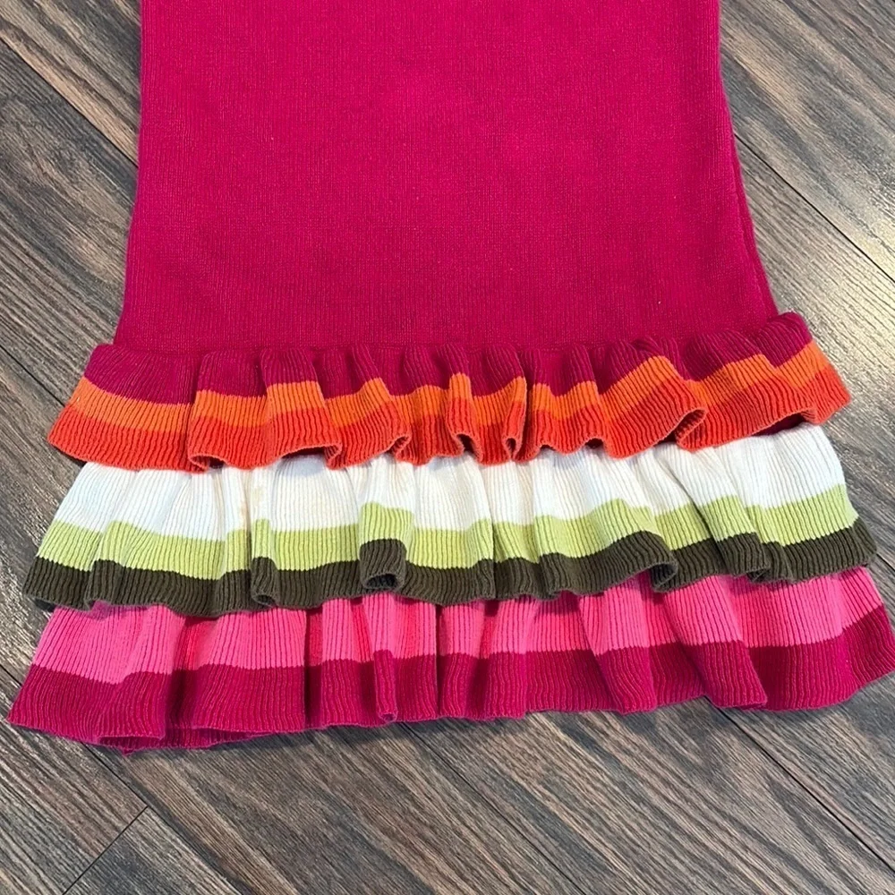 Pink Butterfly Kids Sweater Dress (size 10)